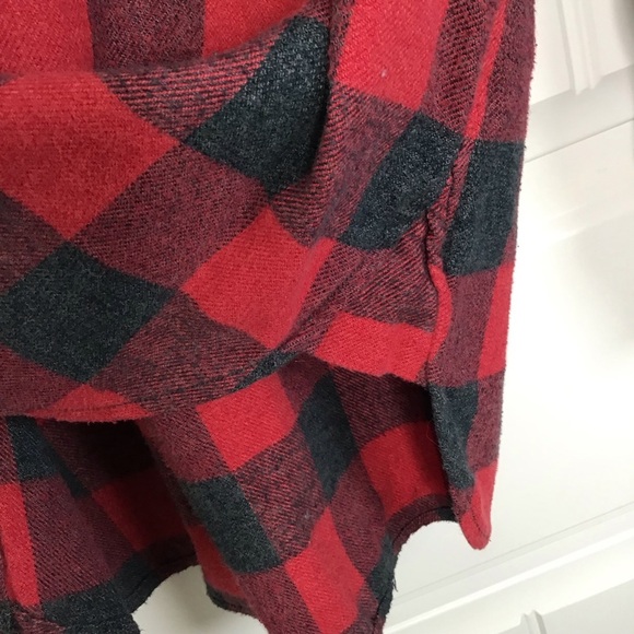 Madewell Buffalo Plaid Ex-Boyfriend Fleece Button Up Size Small. - Picture 6 of 7